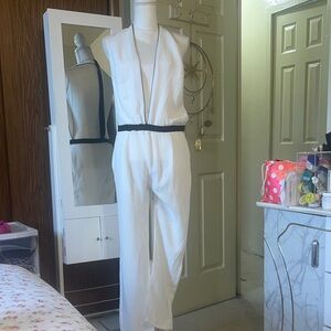 Sexy, Fierce, Elegant White Jumpsuit